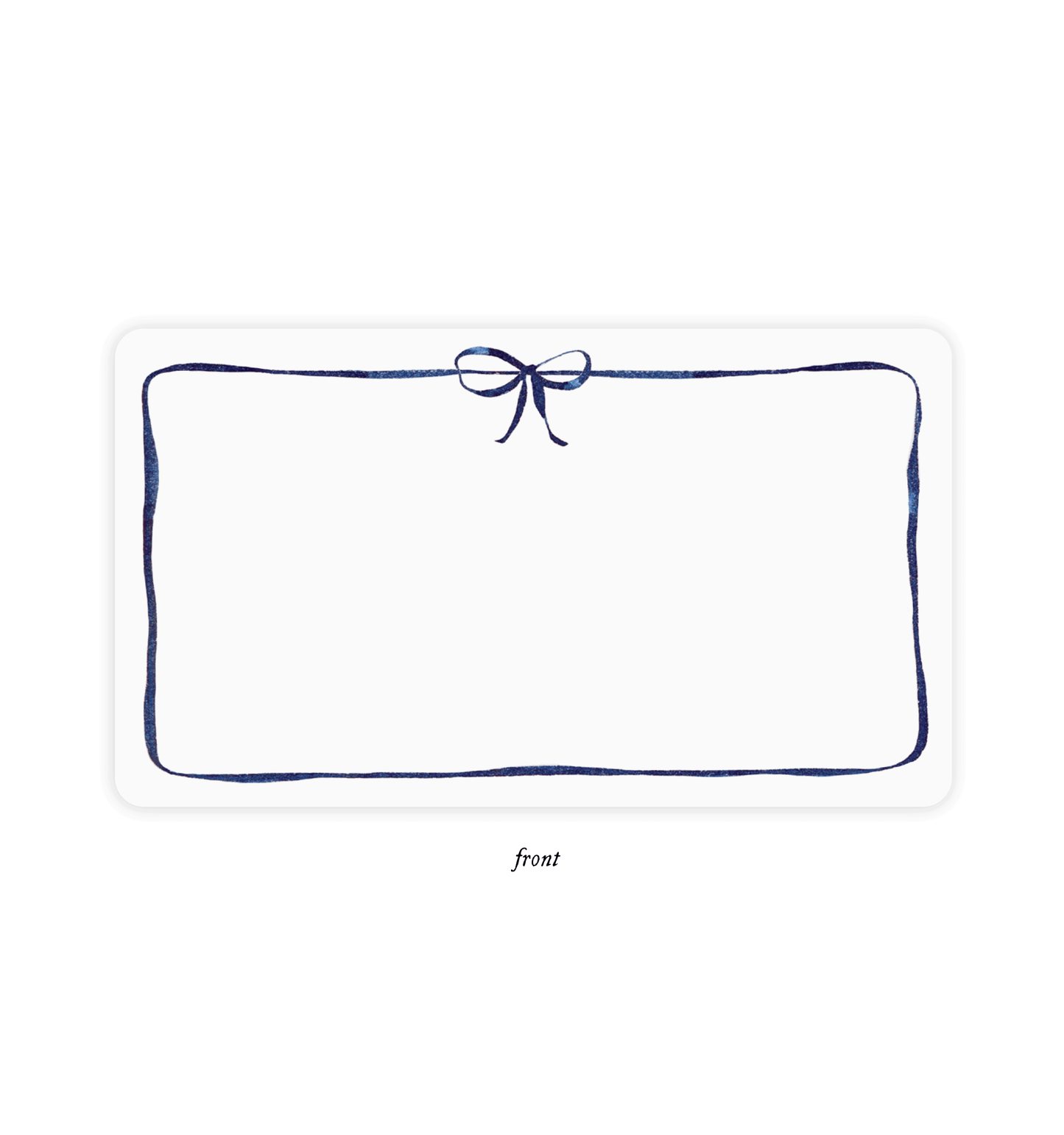 E. Frances Paper - Navy Bow Little Notes® – Boxed Set of 85 Mini Notecards