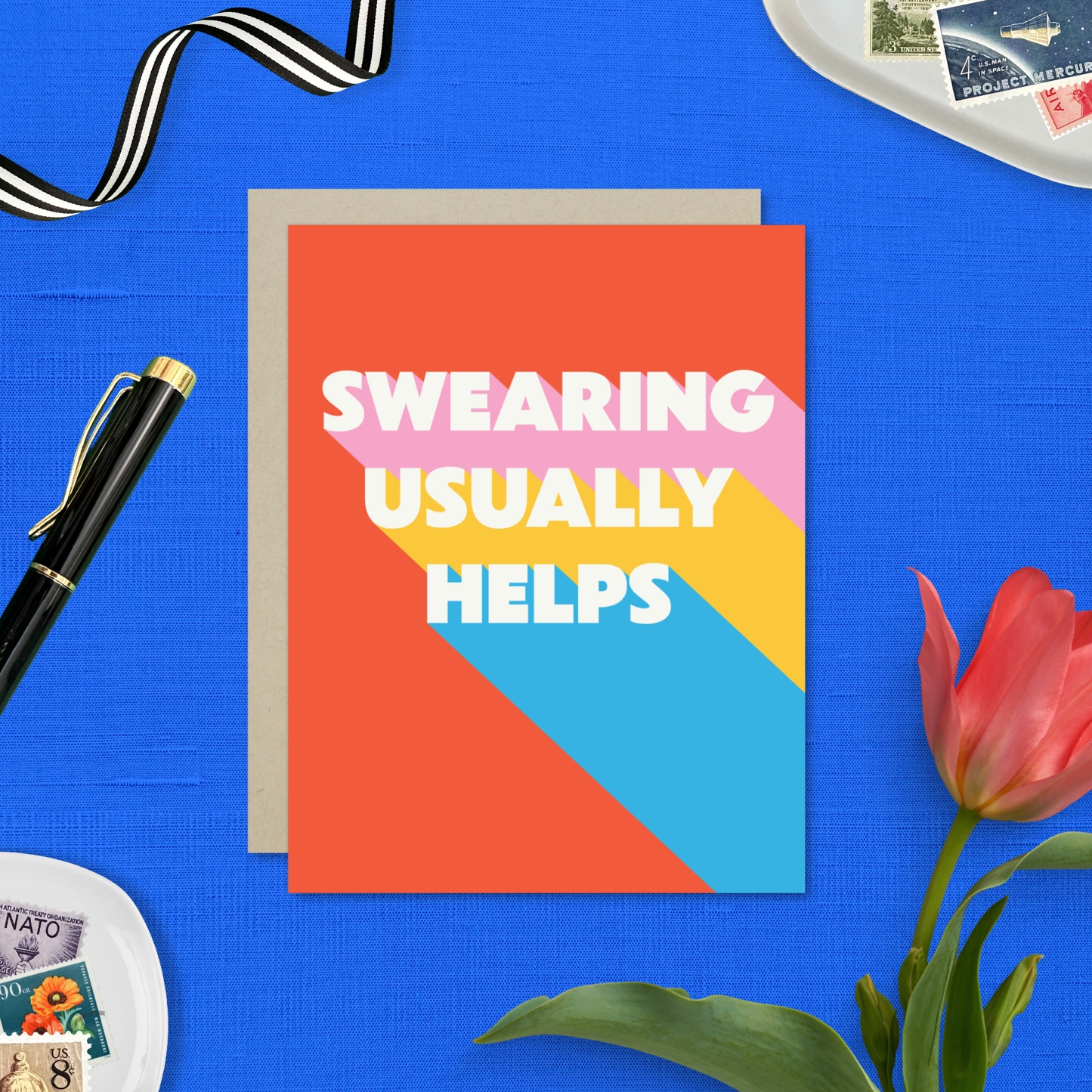 Barone and Co. - Swearing Helps Card