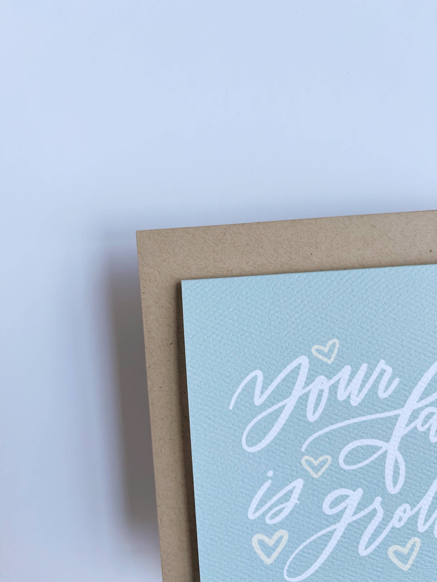 Prairie Letter Shop - Growing Family Card - Baby Shower, Adoption Foster Mom