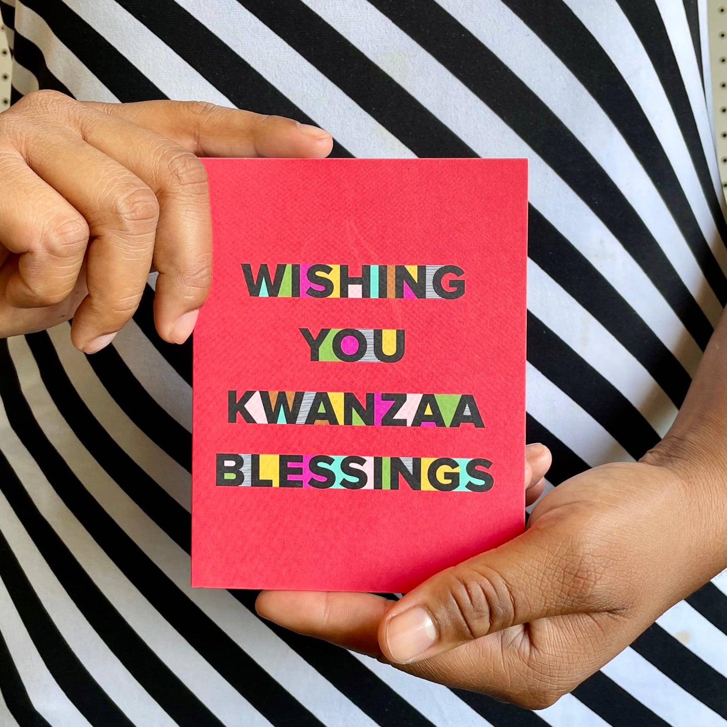 Pineapple Sundays Design Studio - Kwanzaa Blessings Greeting Card