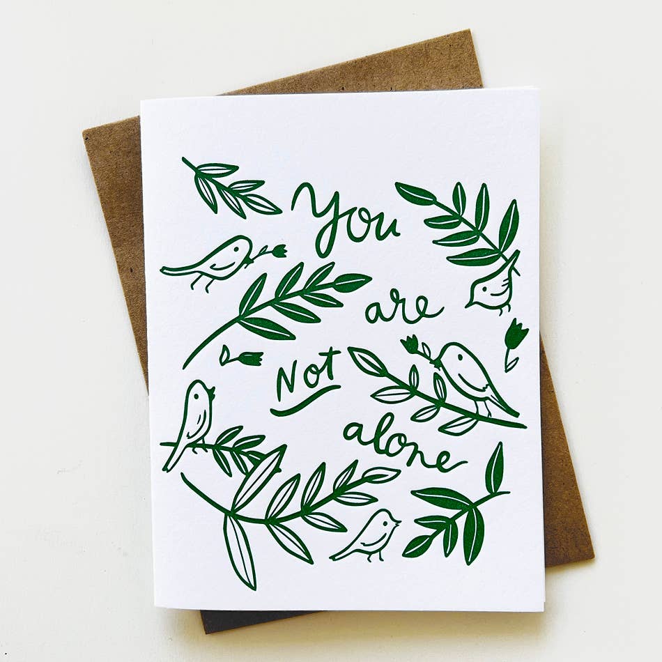 Not Alone Card - Support Card