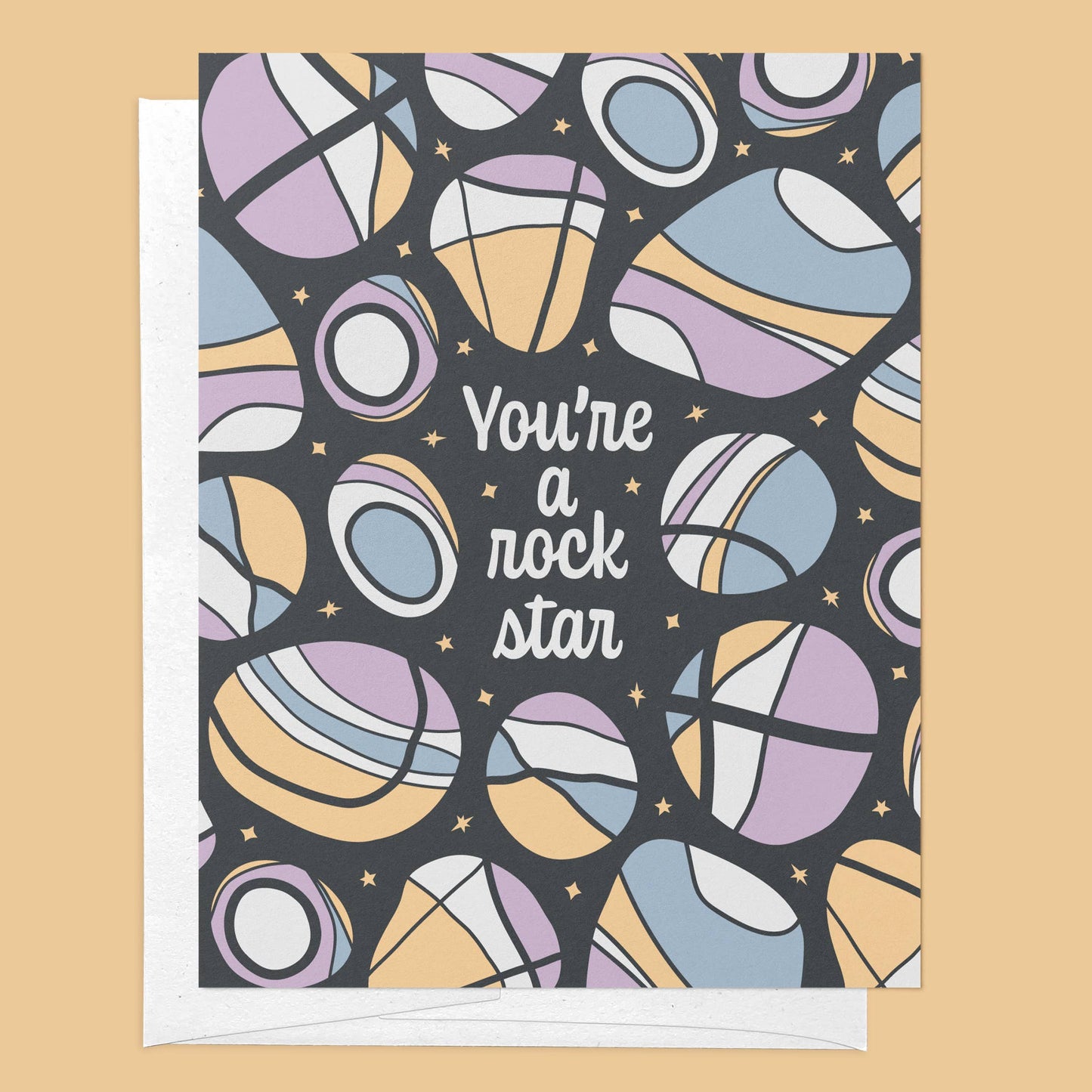 MASU - Rock Star Space Rocks Congrats & Recognition Greeting Card