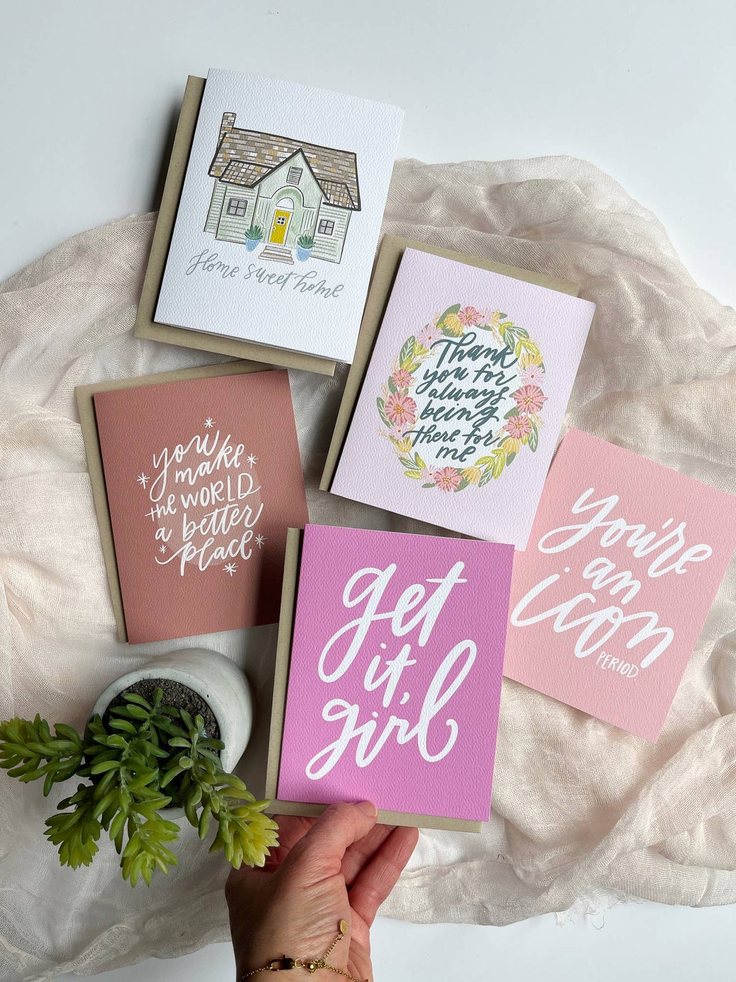 Prairie Letter Shop - You're an Icon Card - Girl Power Iconic Congrats