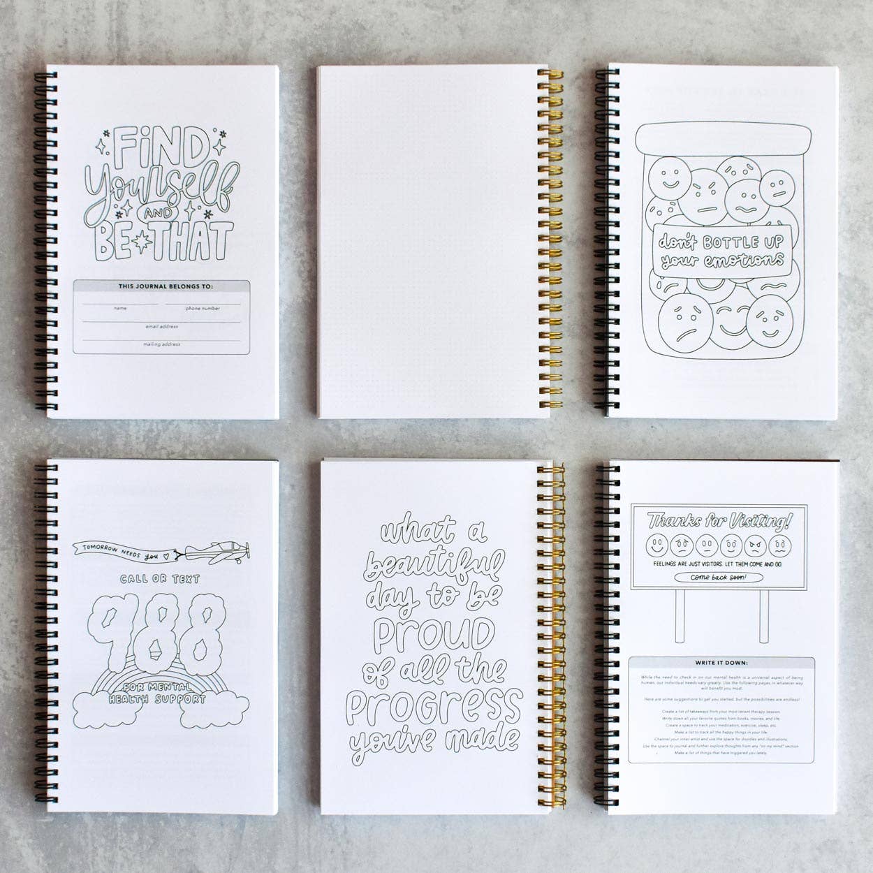 Kyn You Believe It - Blue Cover Mental Health Journal
