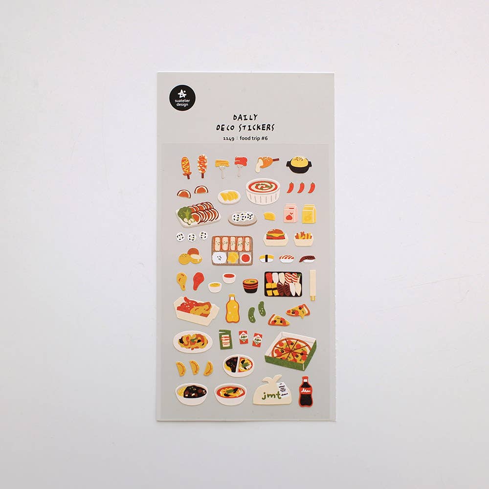 Food Trip #6 - Sticker Sheet