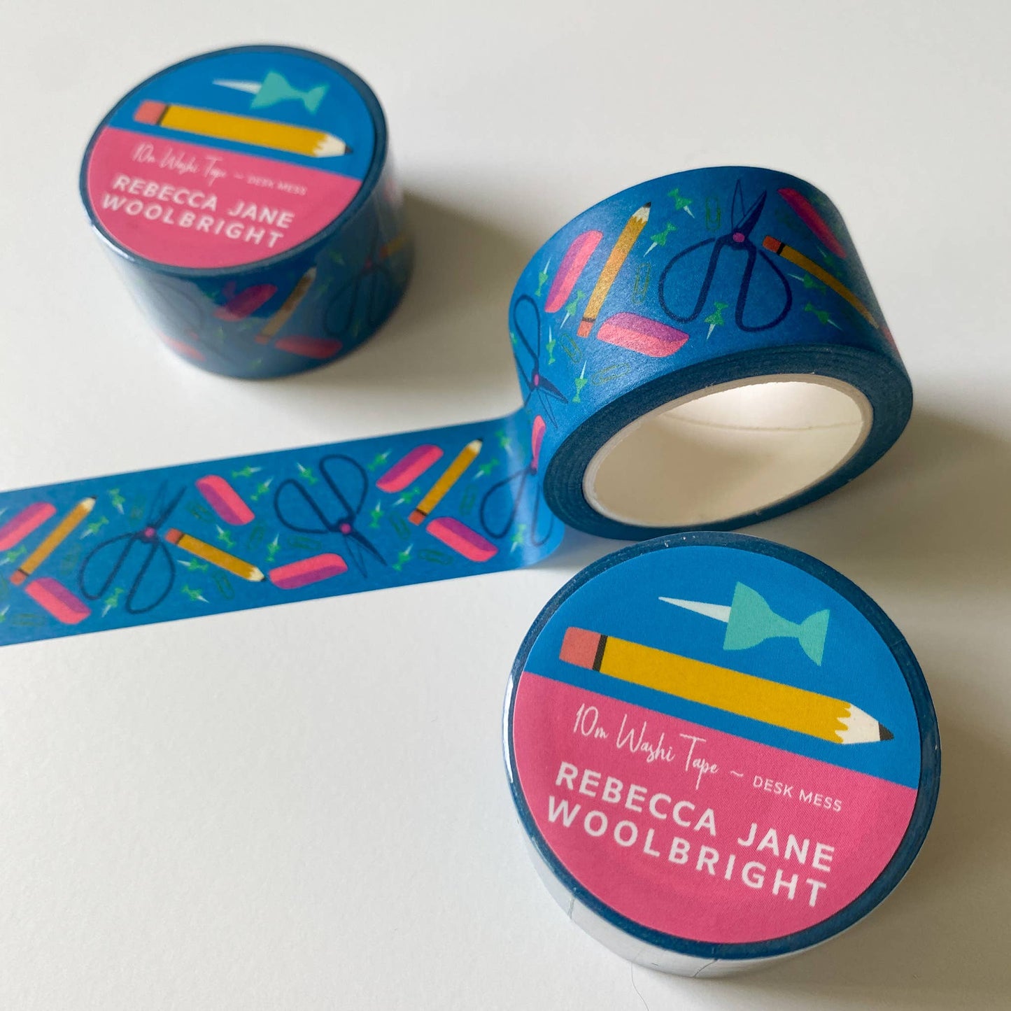 Rebecca Jane Woolbright - Desk Mess 1 inch Washi Tape