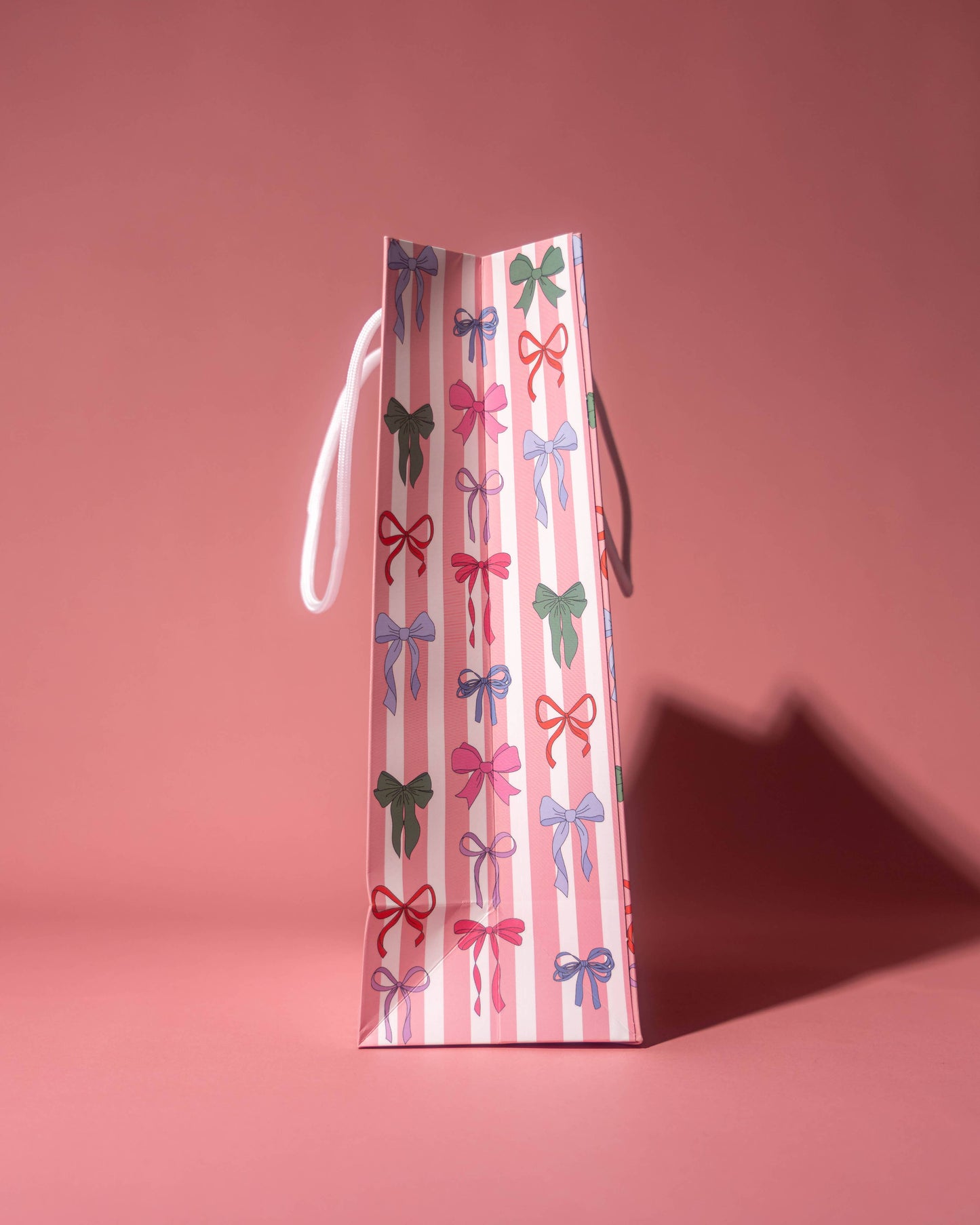 Illustrating Amy - Stripe Bows Gift Bag