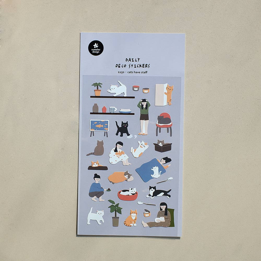 Cats Have Staff - Sticker Sheet