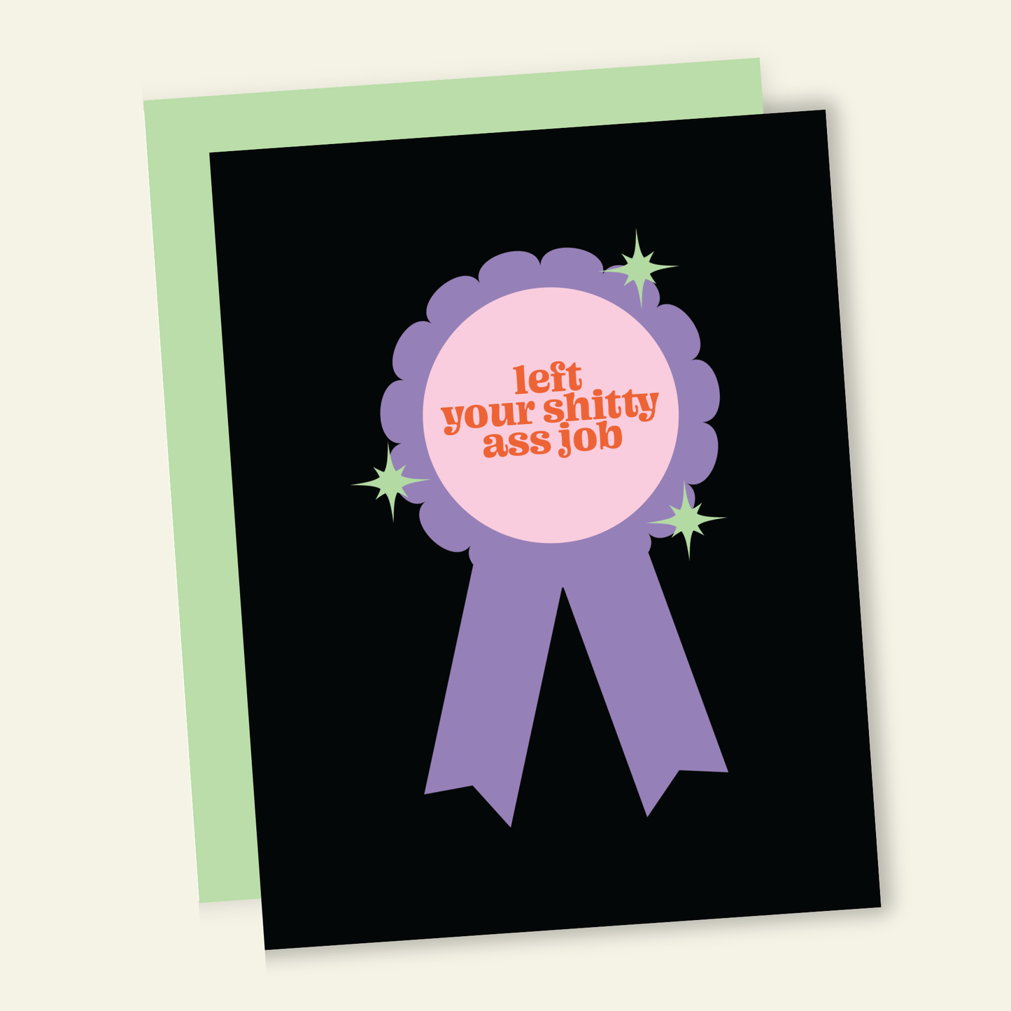That’s So Andrew - Left Shitty Job | Funny New Job or Retirement Greeting Card
