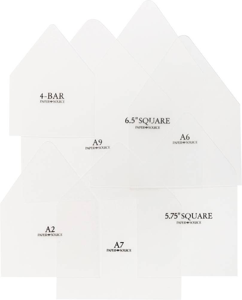 Paper Source Wholesale - Envelope Liner Template Kit