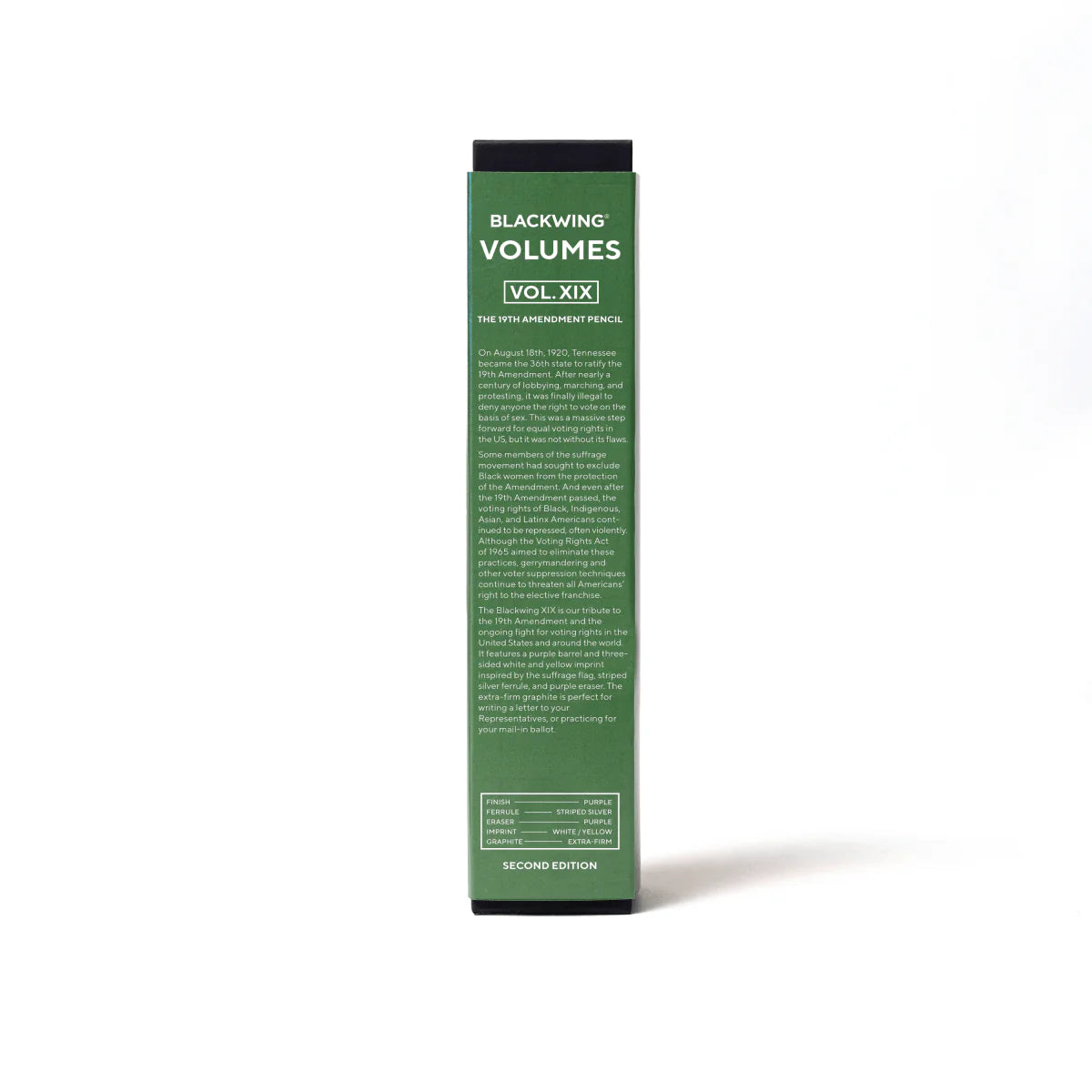 Blackwing Volume XIX Pencil - 19th Amendment & Voting Rights