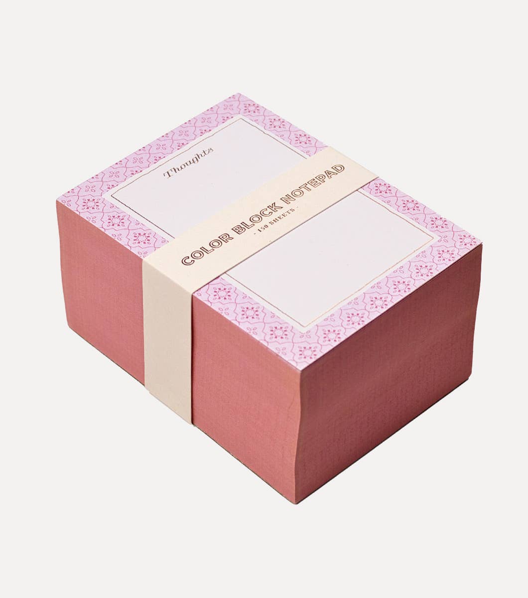 Elum Designs - Moroccan Moorish - Notepad Color Block