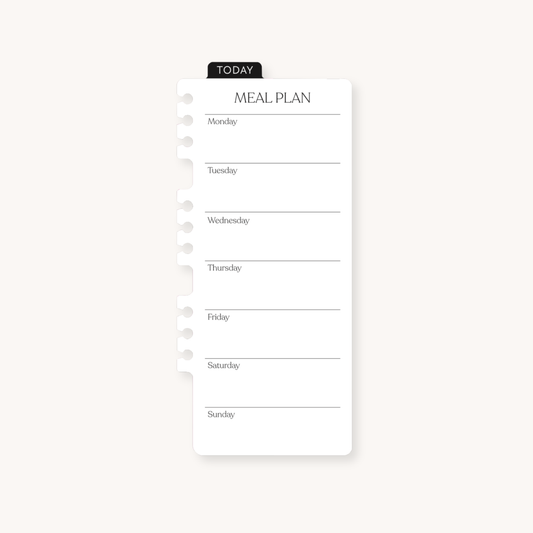 Elyse Breanne Design - Dry Erase Meal Planner Dashboard