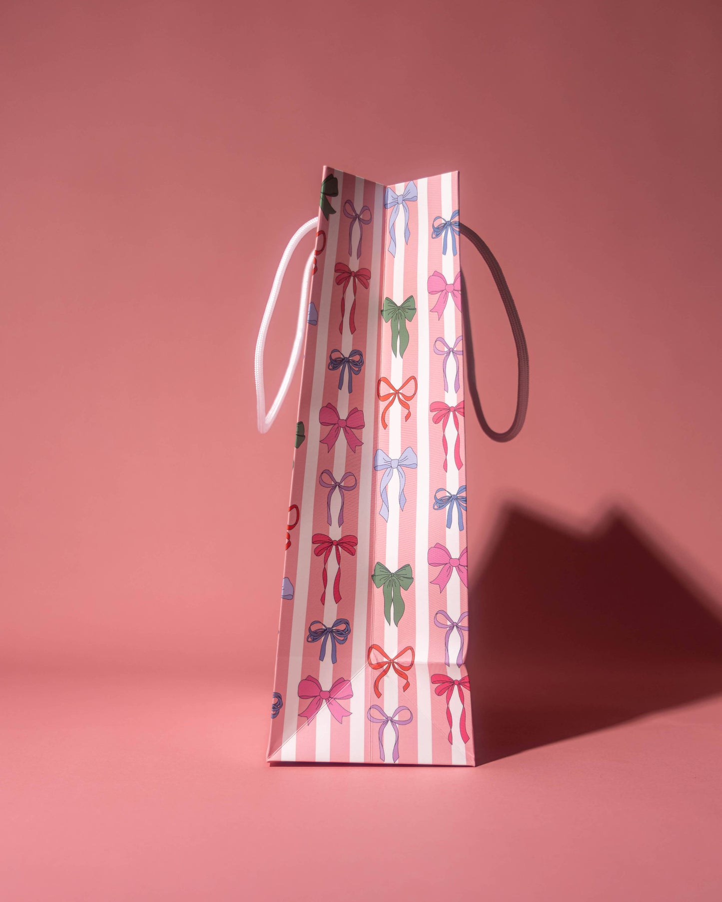 Illustrating Amy - Stripe Bows Gift Bag