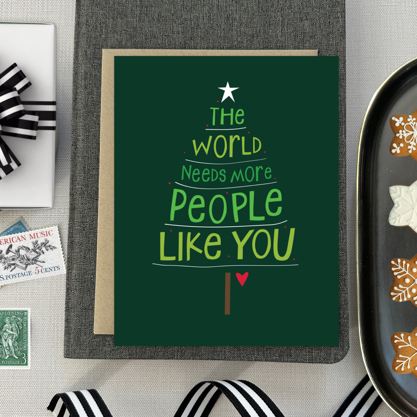 Barone and Co. - More People Tree Holiday Card