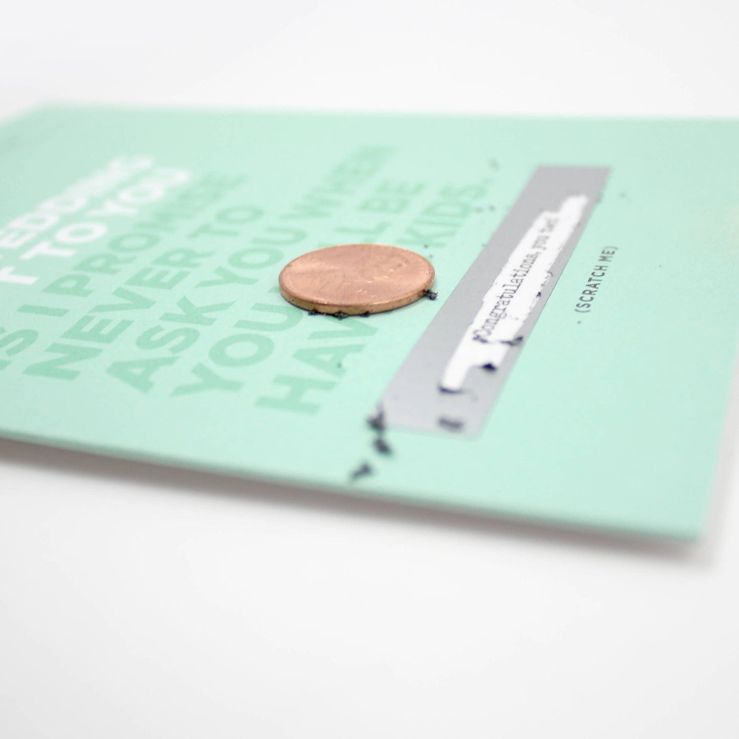 Inklings Paperie - Scratch-off Card - My Wedding Gift to You