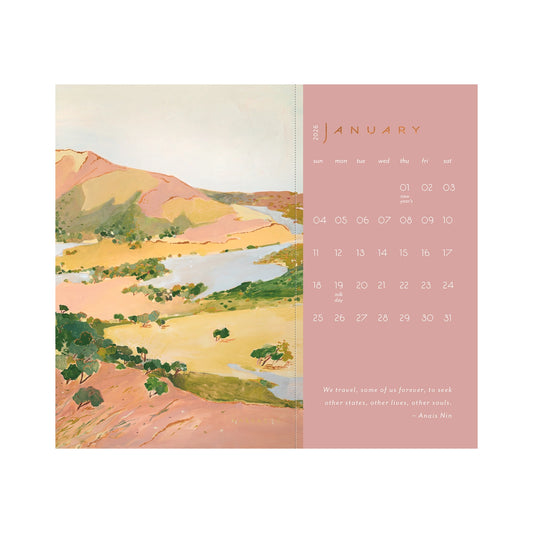 Scenic Views 2026 Postcard Calendar
