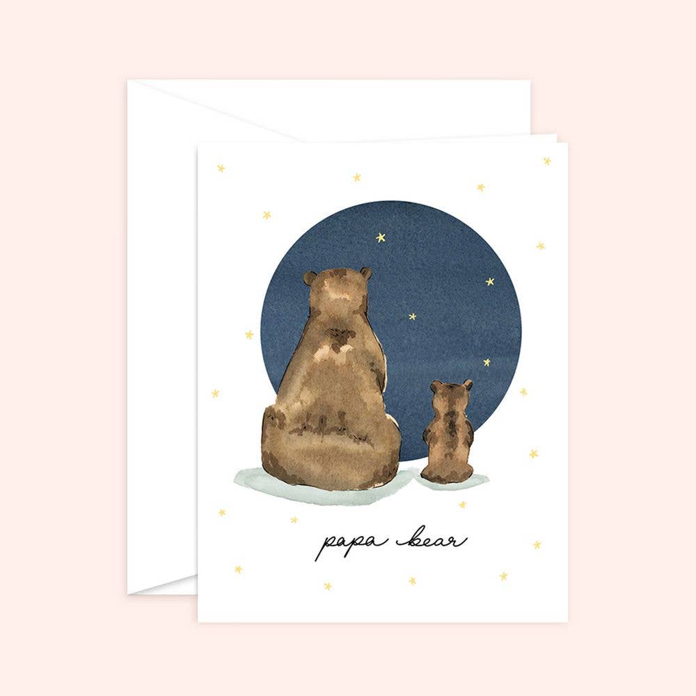 Almeida Illustrations - Papa Bear Father's day card