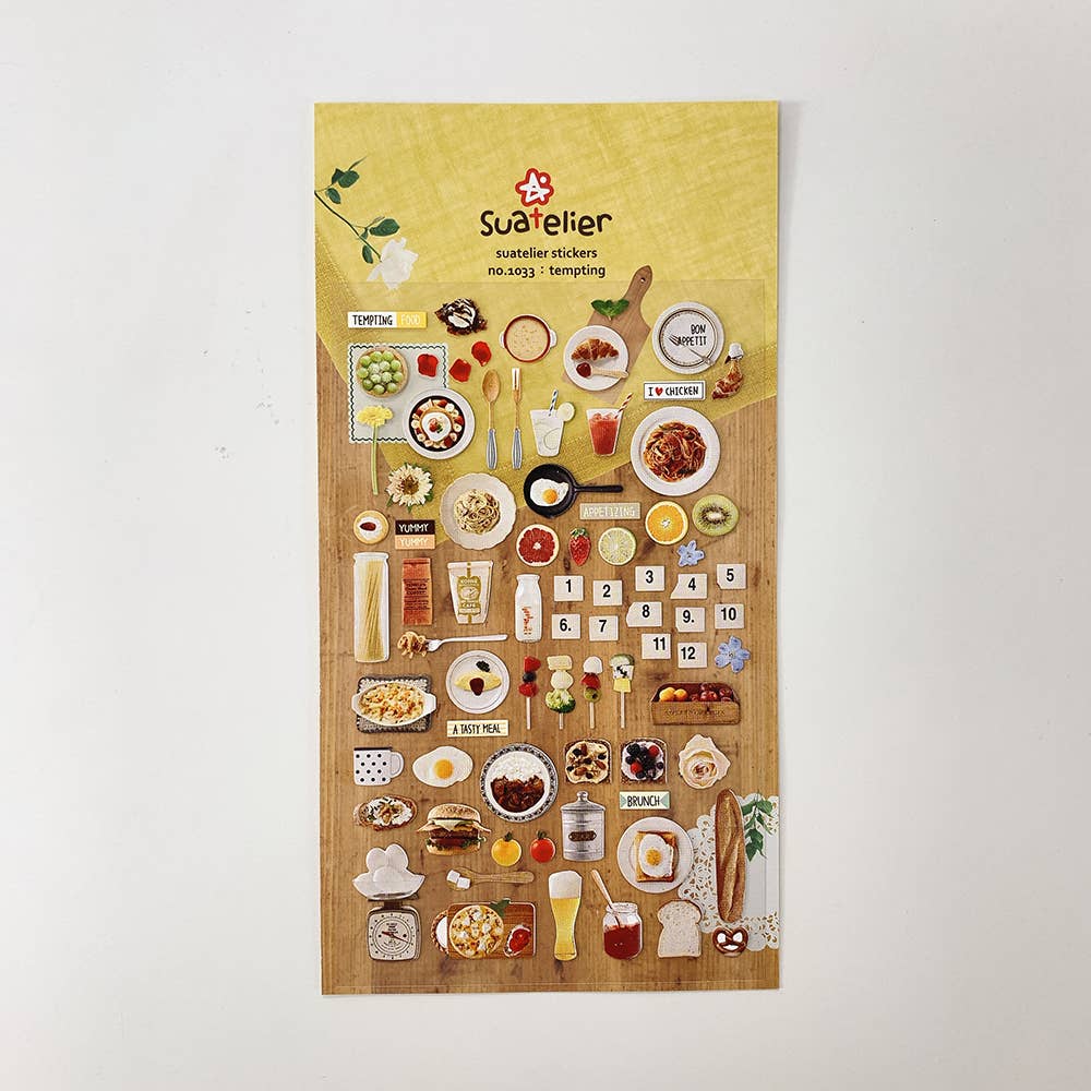 Tempting Food - Sticker Sheet