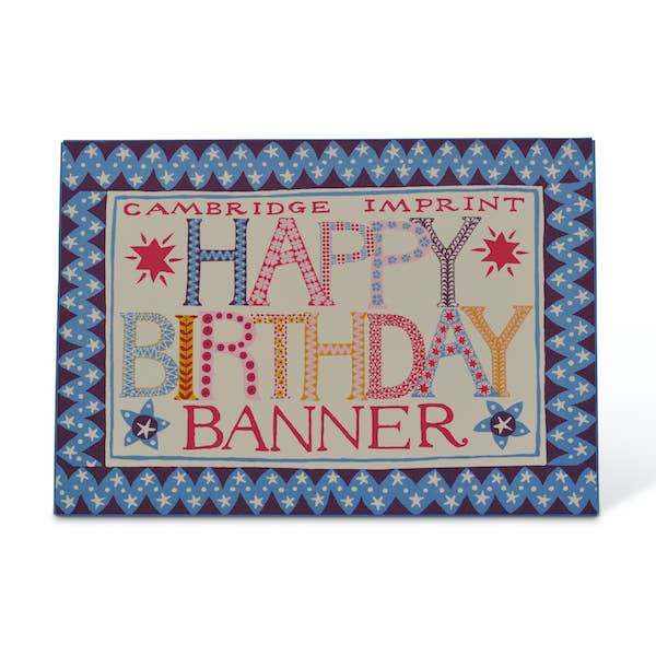 Cambridge Imprint - Birthday Banner