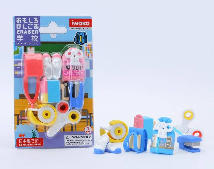 BCmini - Iwako School Eraser Card