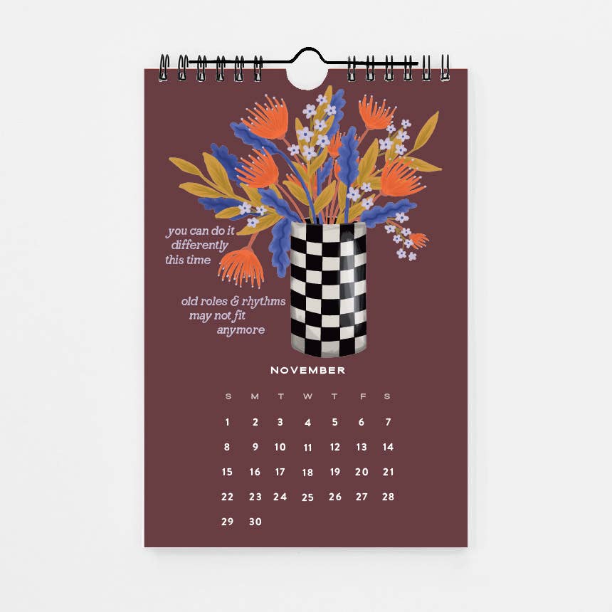 Slightly Stationery - 2026 Gentle Calendar