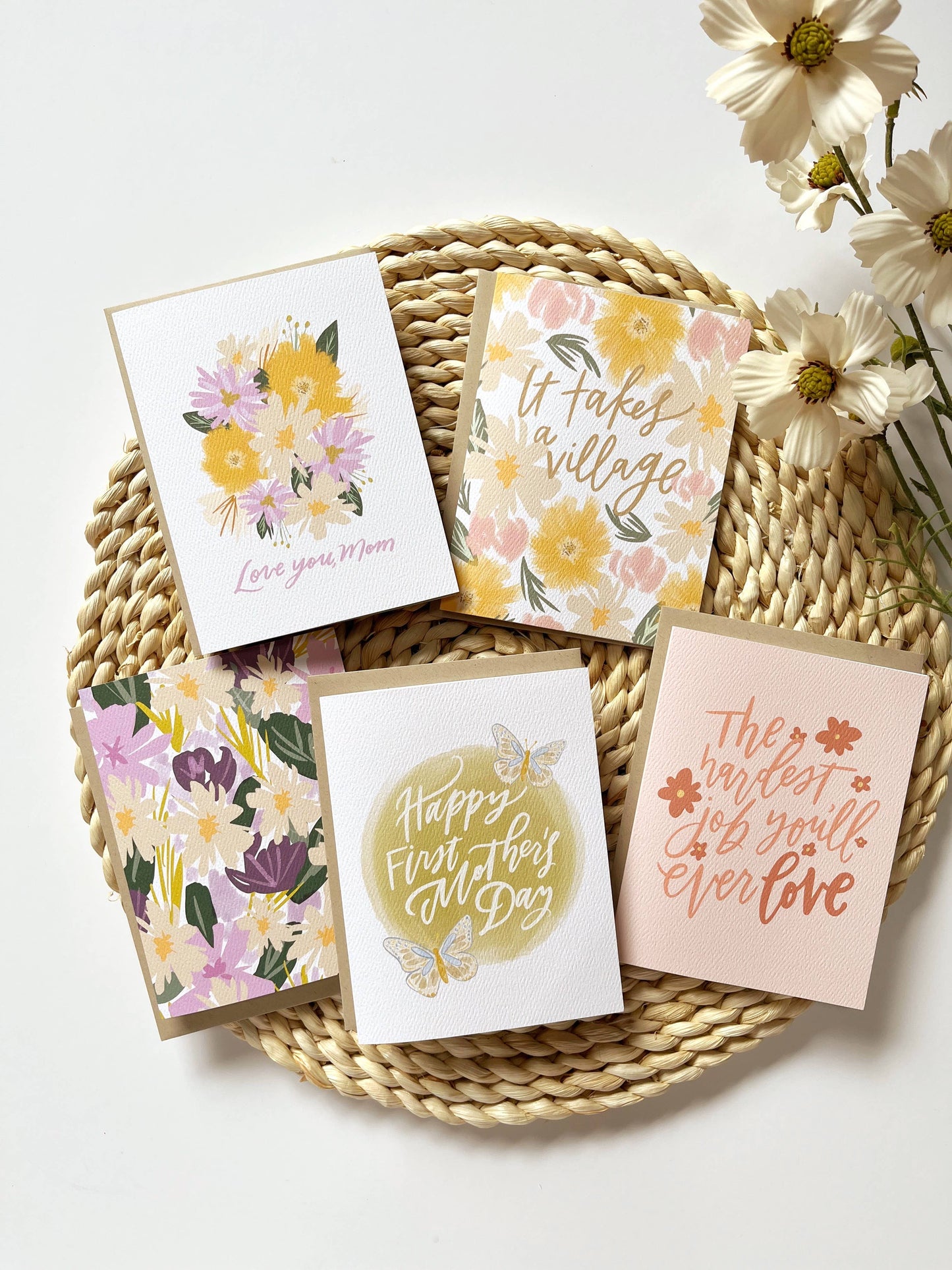 Prairie Letter Shop - It Takes a Village | Mother's Day Caregiver Greeting Card