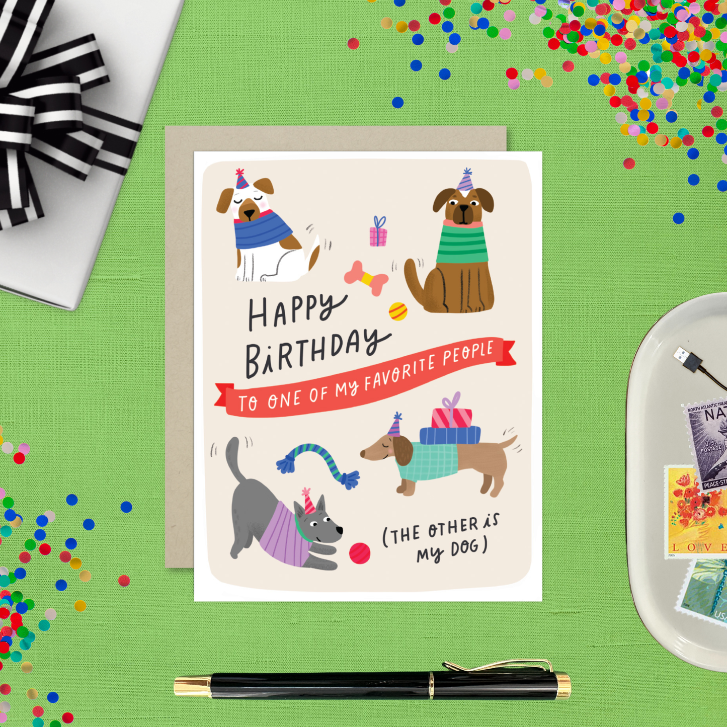 Barone and Co. - Favorite Dog Birthday Card