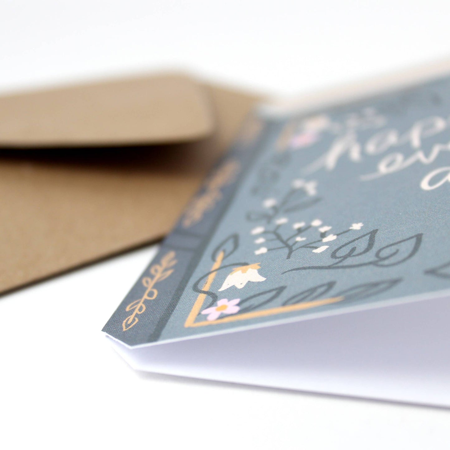 Inklings Paperie - Happily Ever After Wedding Card