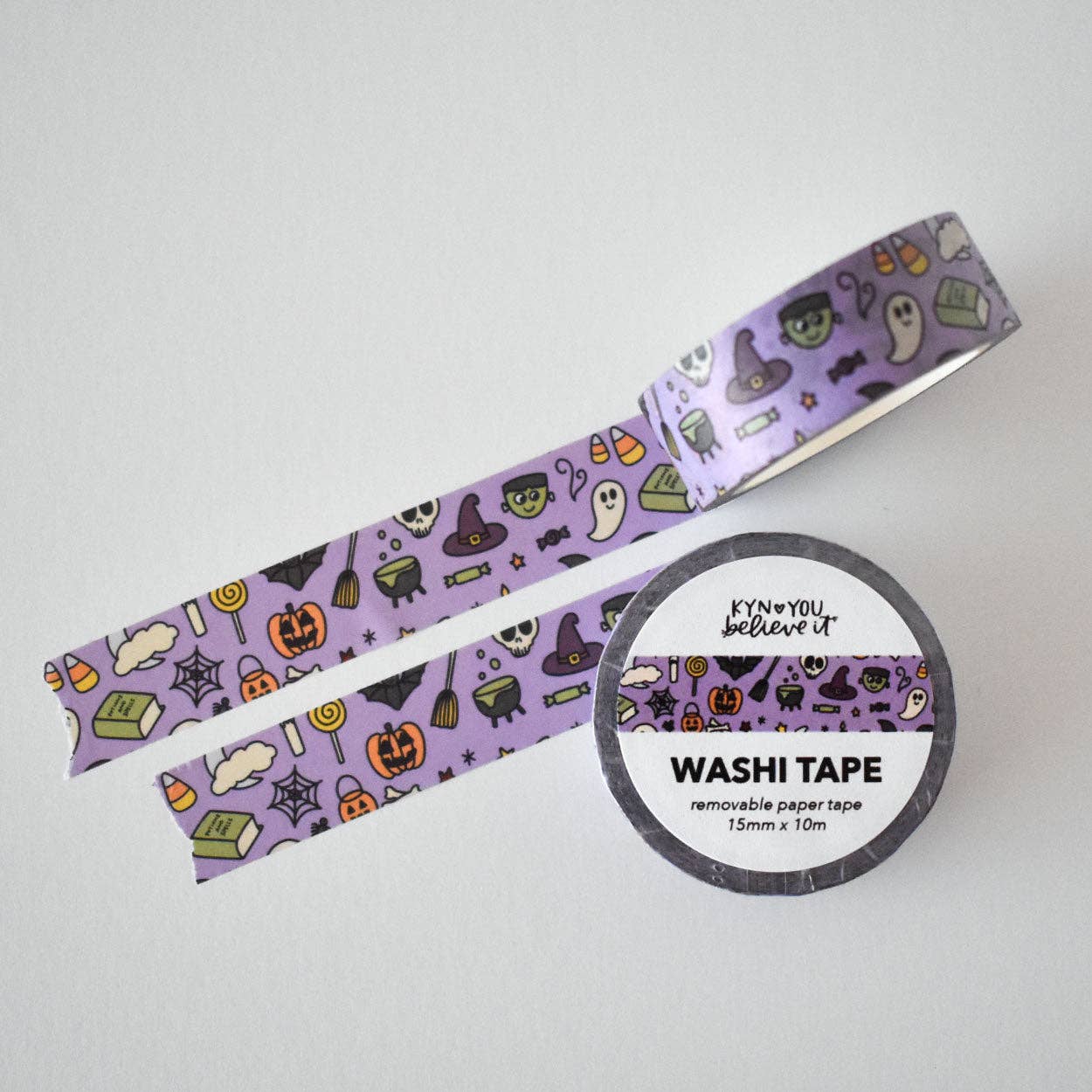 Kyn You Believe It - Halloween Pattern Washi Tape | Spooky Fall Washi