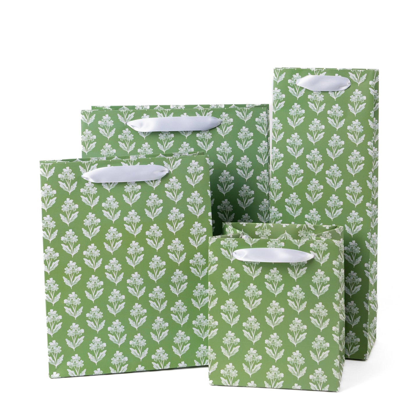 Forget Me Nots Sage - Small Gift Bag