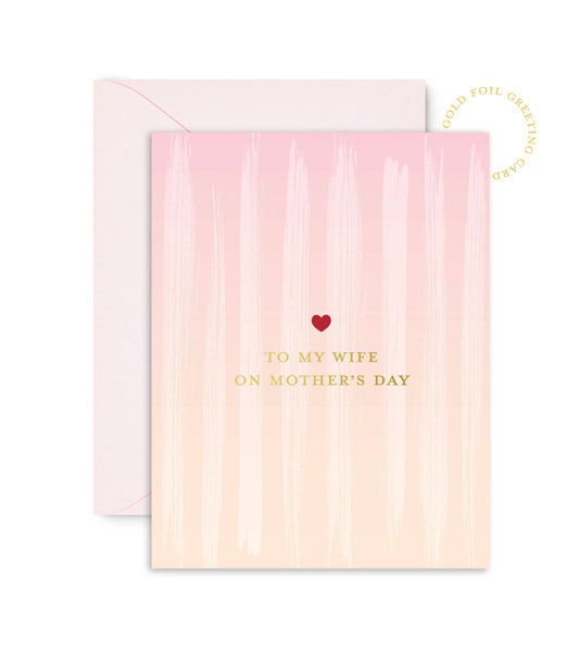 Sublime & Co. - To My Wife On Mother's Day Card