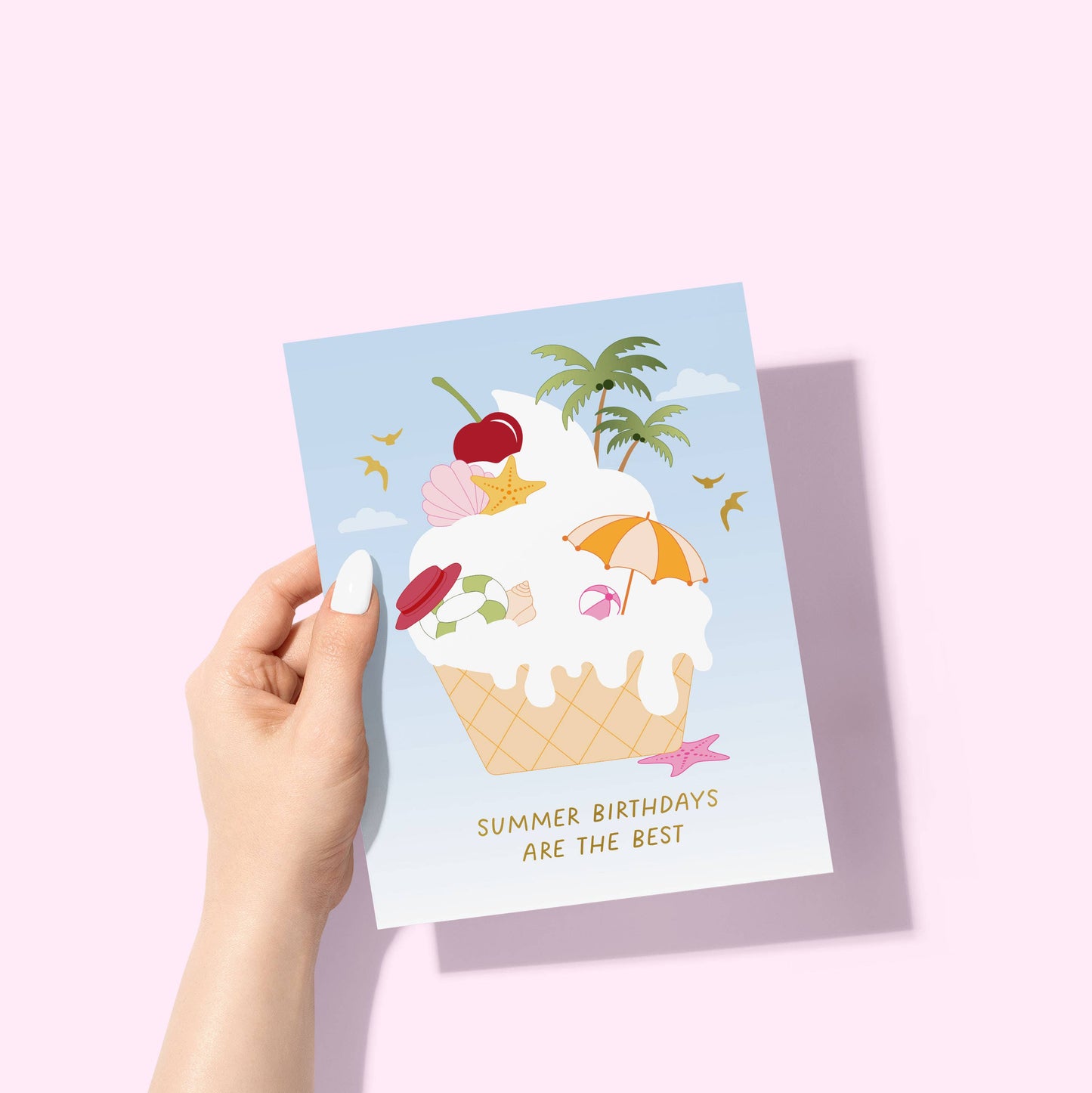 Sublime & Co. - Summer Birthdays Are The Best Ice Cream Birthday Card