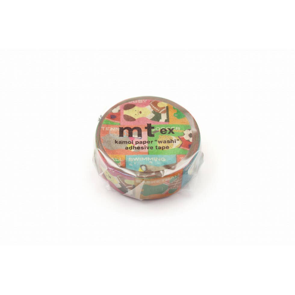 Sports Animals- Washi Tape
