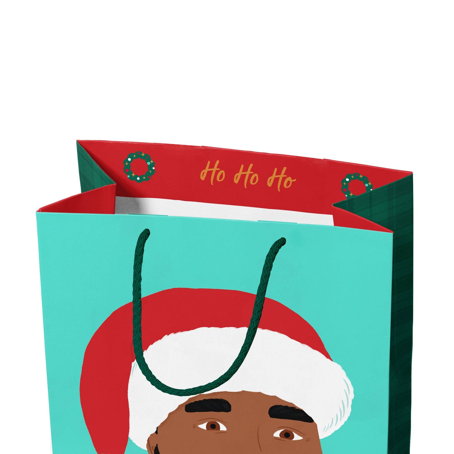 Pineapple Sundays Design Studio - Black Santa Gift Bag