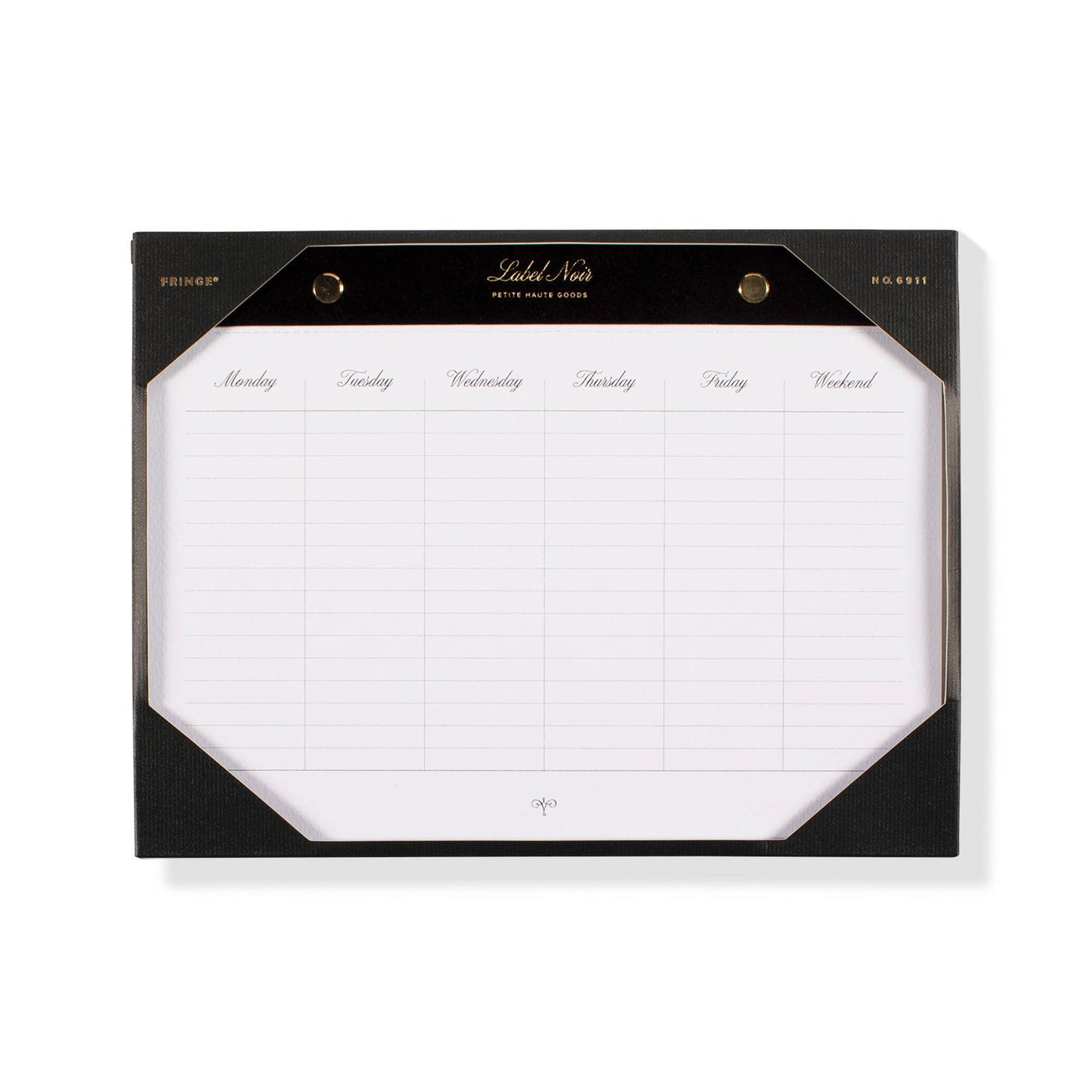 Fringe Studio - NOIR WEEKLY DESK PAD