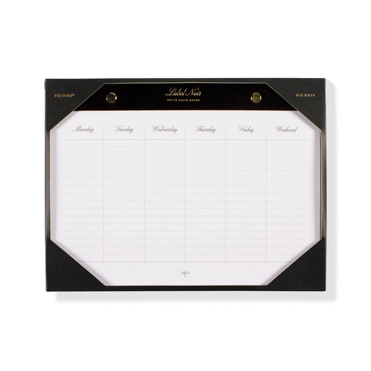 Fringe Studio - NOIR WEEKLY DESK PAD