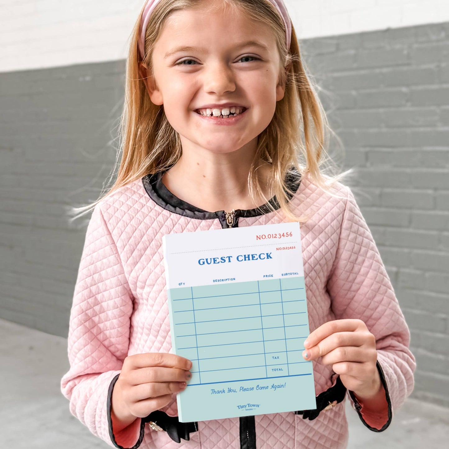 Inklings Paperie - Inklings Tiny Town™ Play Notepad - Guest Check