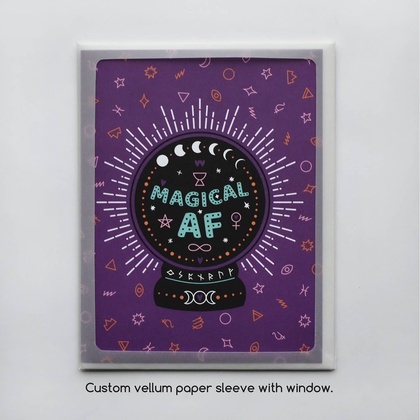 MASU - You're On Fire Red, Orange, Yellow Flames Encouragement Card