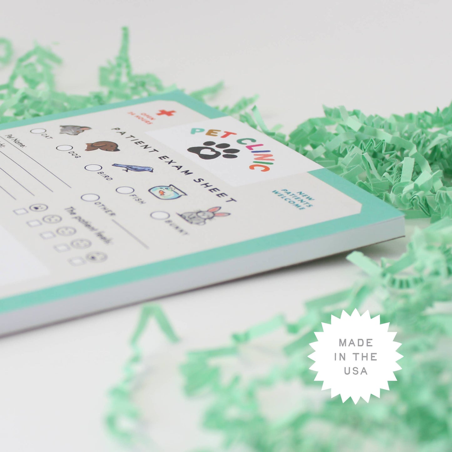 Inklings Paperie - Inklings Tiny Town™ Play Notepad - Pet Clinic
