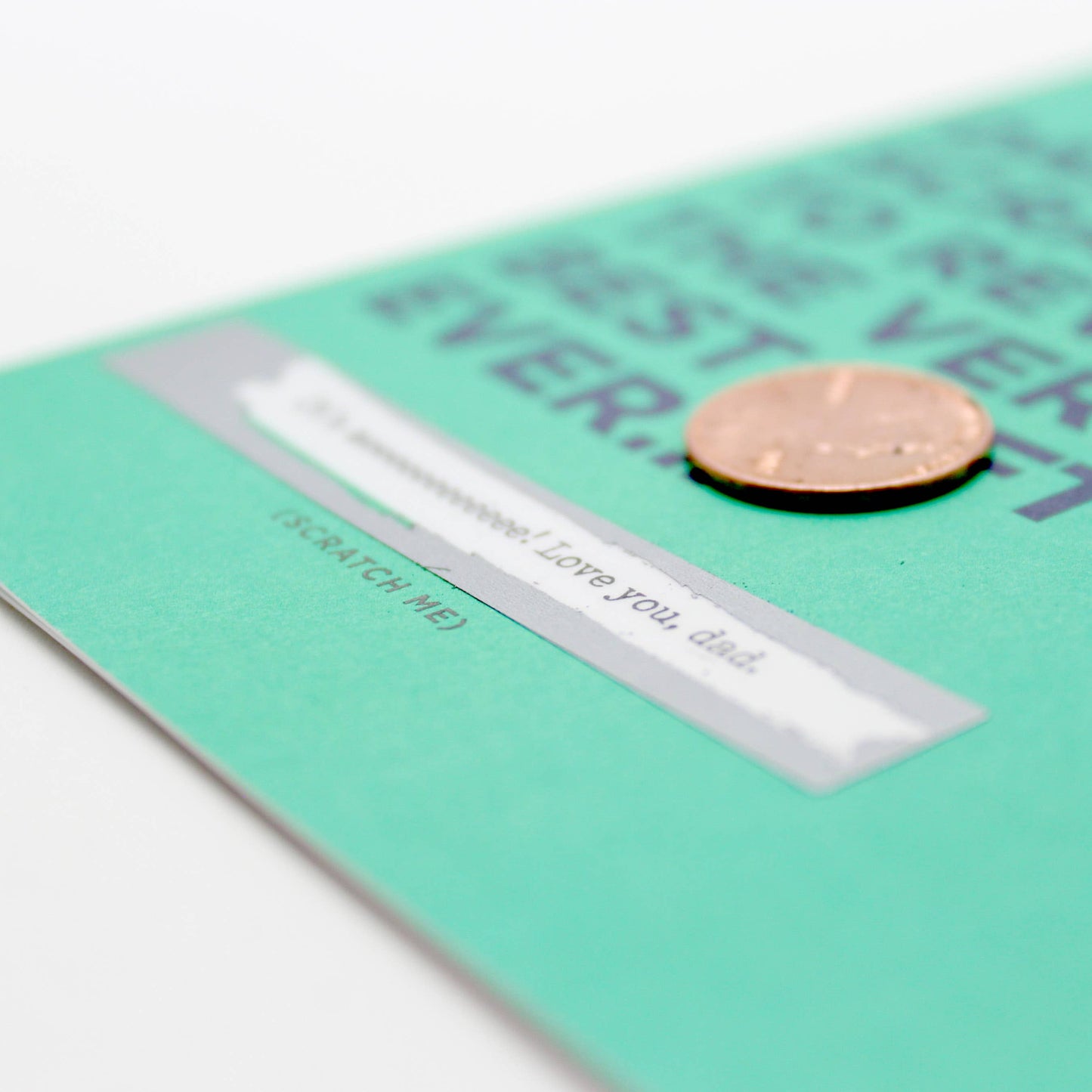 Inklings Paperie - Scratch-off Card - Best Gift Ever - Father's Day/Birthday