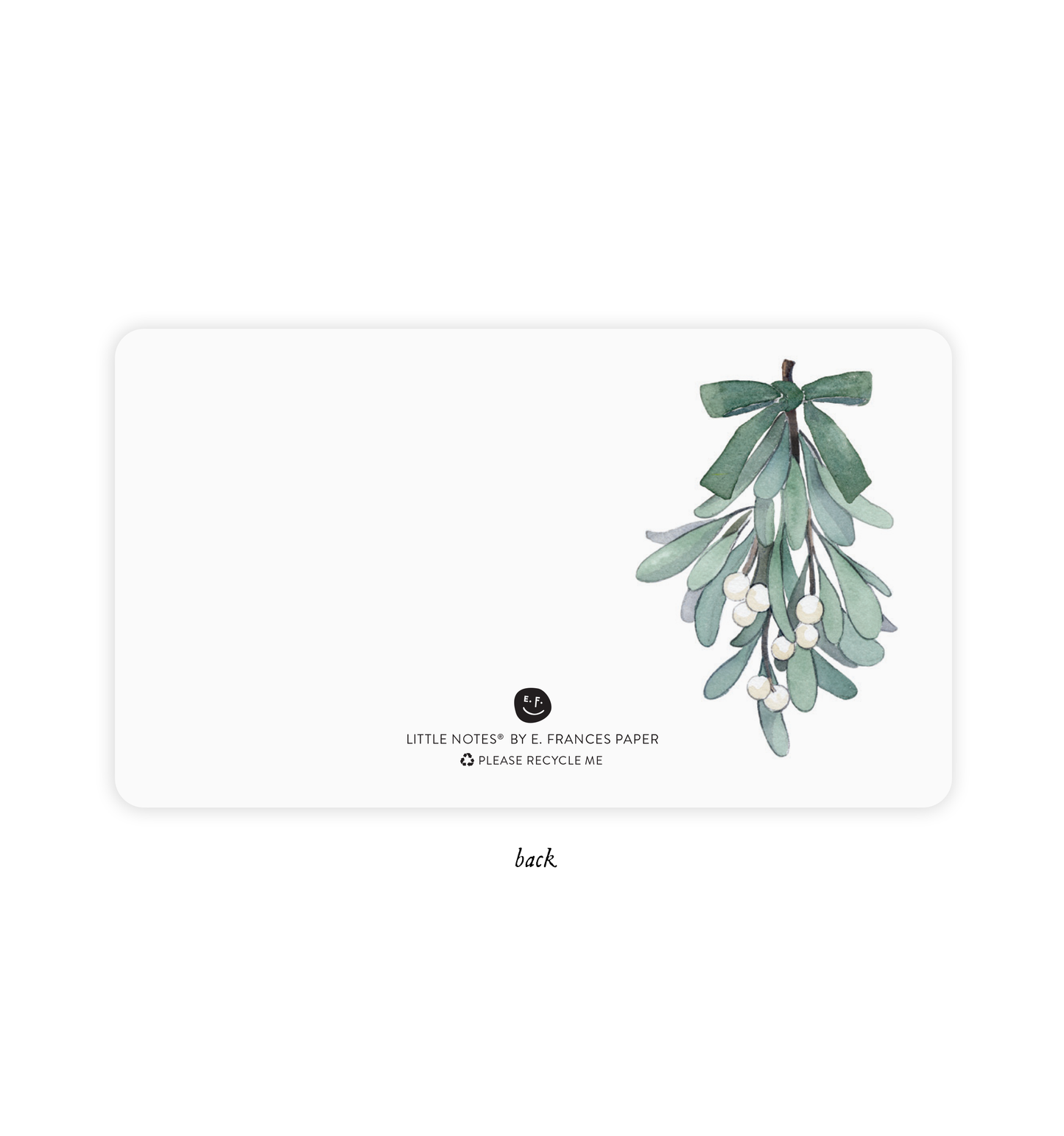 E. Frances Paper - Mistletoe Little Notes®