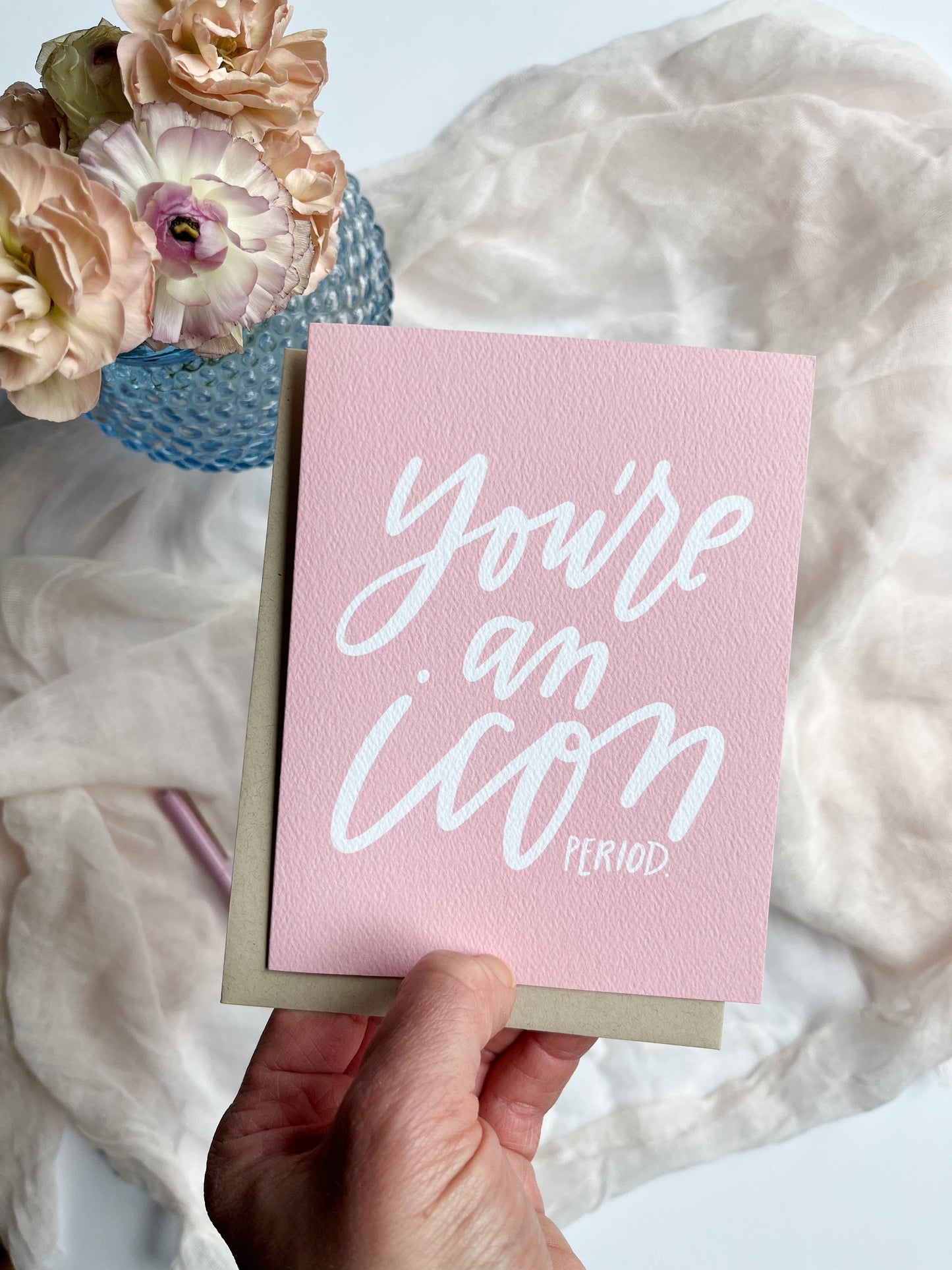 Prairie Letter Shop - You're an Icon Card - Girl Power Iconic Congrats