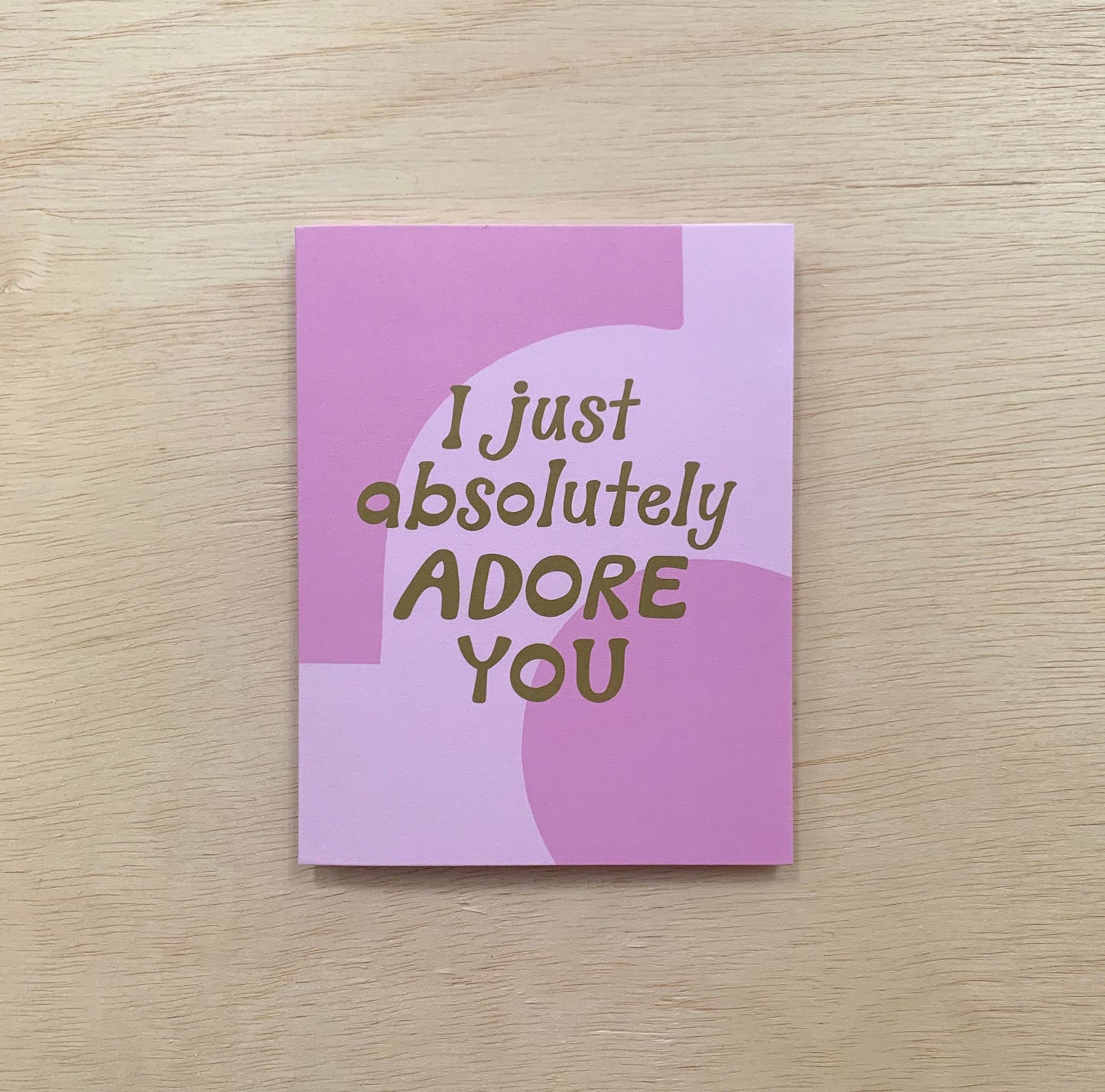 Adore You - Love & Friendship Valentine's Day Card