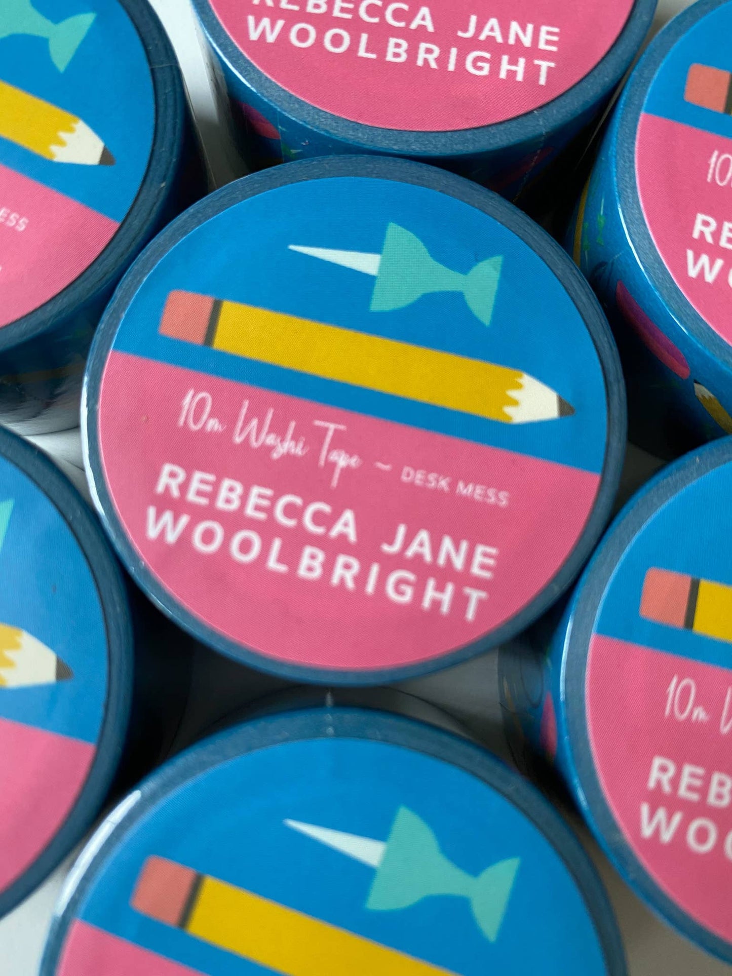 Rebecca Jane Woolbright - Desk Mess 1 inch Washi Tape