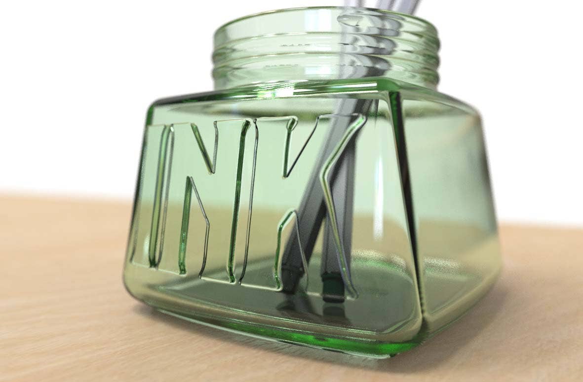 Inkwell Desk Tidy Cup