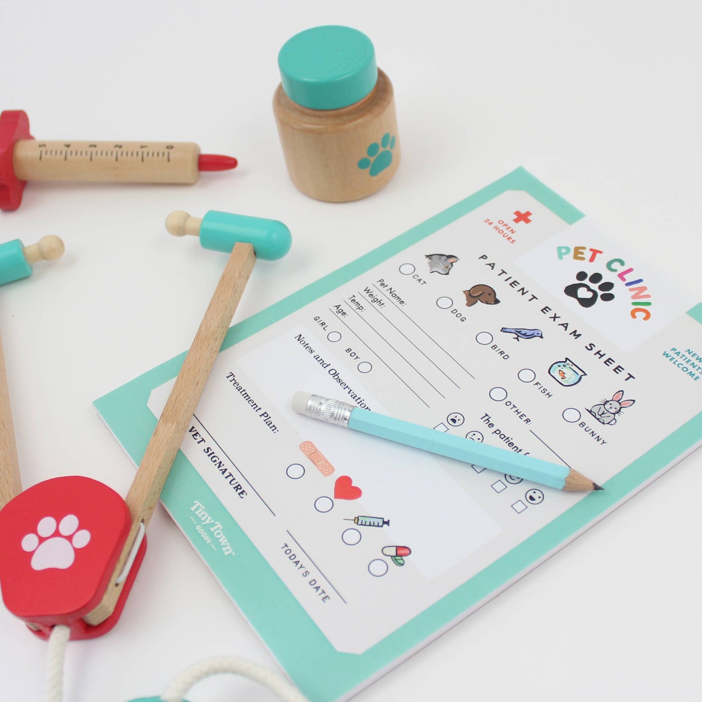 Inklings Paperie - Inklings Tiny Town™ Play Notepad - Pet Clinic