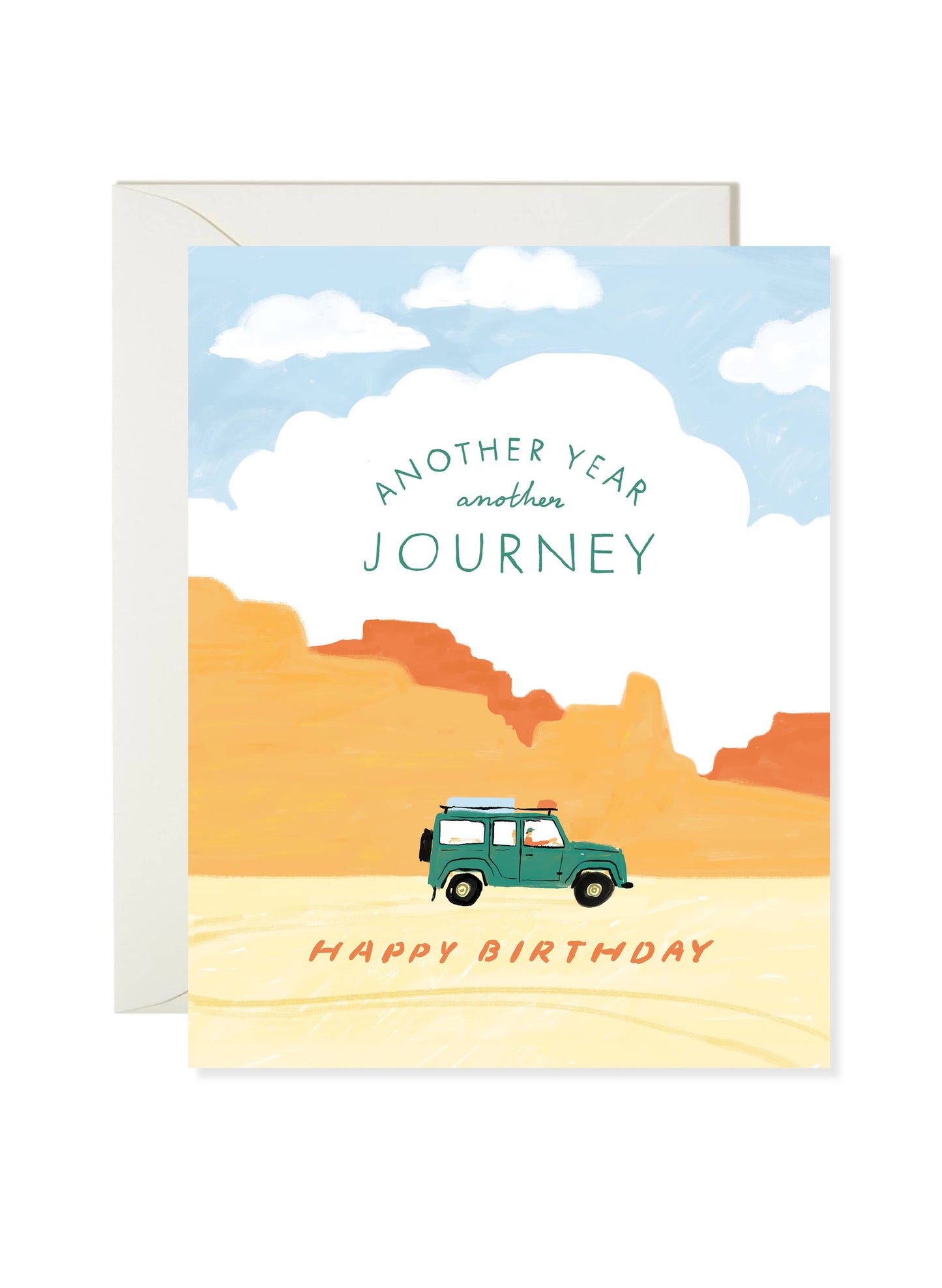 Land Rover Adventure - Birthday Card