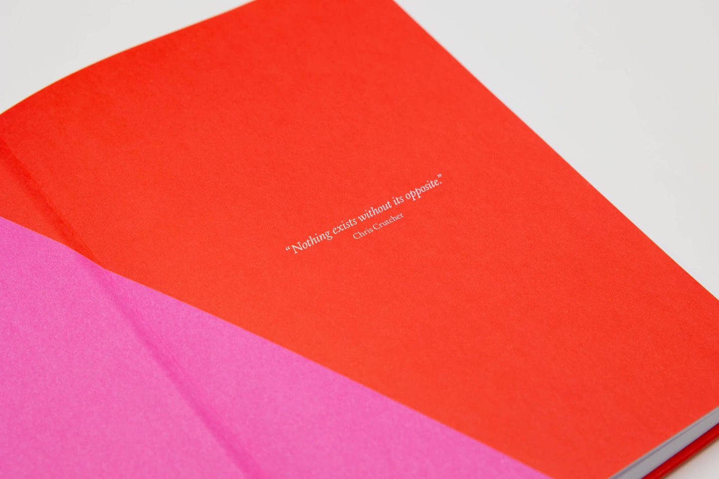 Yop & Tom USA - Contrast Red & Pink A5 Lined Notebook