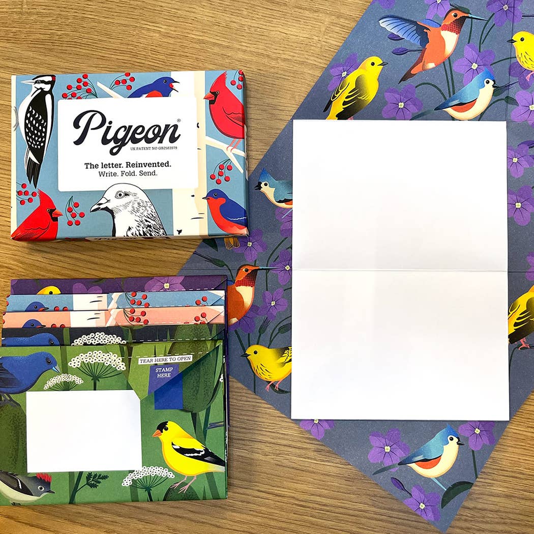 pigeonposted - Carnival of Colour Pigeon letter pack
